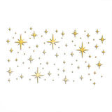 Adesivi murali a specchio a forma di stella in acrilico Garvee, 82 pezzi, impermeabili, autoadesivi, per camerette dei bambini, asili nido, decorazioni per la casa, colore oro - Oro