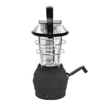 Lanterna solare da campeggio Garvee LED 36 LED manovella batteria da 1500 mAh materiale ABS impermeabile per escursionismo campeggio all'aperto