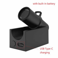 Proiettore Garvee Earth Moon Planet, illuminazione d'atmosfera ricaricabile tramite USB, per camera da letto, soggiorno e decorazione murale