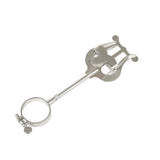 Garvee Supporto Mini Portatile Clip-On in Ferro per Clarinetto Tromba Strumenti Orchestrali 15,5x2x4,6 cm Leggero Nero
