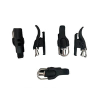 Garvee 2-Pack Sea Fishing Trigger Bionic Finger Thumb Button Fixed Spool Black per pesca costiera e in spiaggia