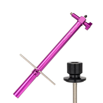 Strumento Regolazione Deragliatore Bici Garvee Acciaio Inossidabile Viola - Perfetto per Festa del Papà, Regolazione Precisa Cavo Cambio e Leva