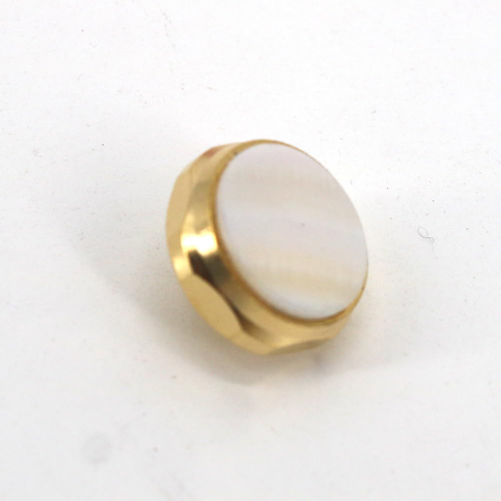 Garvee Set da 12 pezzi di piccole valvole per tromba in ottone, accessori per strumenti musicali portatili per tromba, palco, concerto