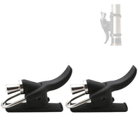 Garvee 2-Pack Sea Fishing Trigger Bionic Finger Thumb Button Fixed Spool Black per pesca costiera e in spiaggia