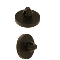 Garvee 12 pezzi di gomma per interruttore luce freno per la maggior parte delle auto, compatto e facile da installare, nero, 1,8 x 1,1 cm