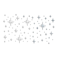 Garvee 82pcs Adesivi da Parete a Specchio Stella in Acrilico Impermeabili Riutilizzabili per Camerette e Asili