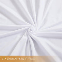 Garvee Wedding Arch Cover Set 3 pezzi in spandex con cerniera per feste e cerimonie Neutro