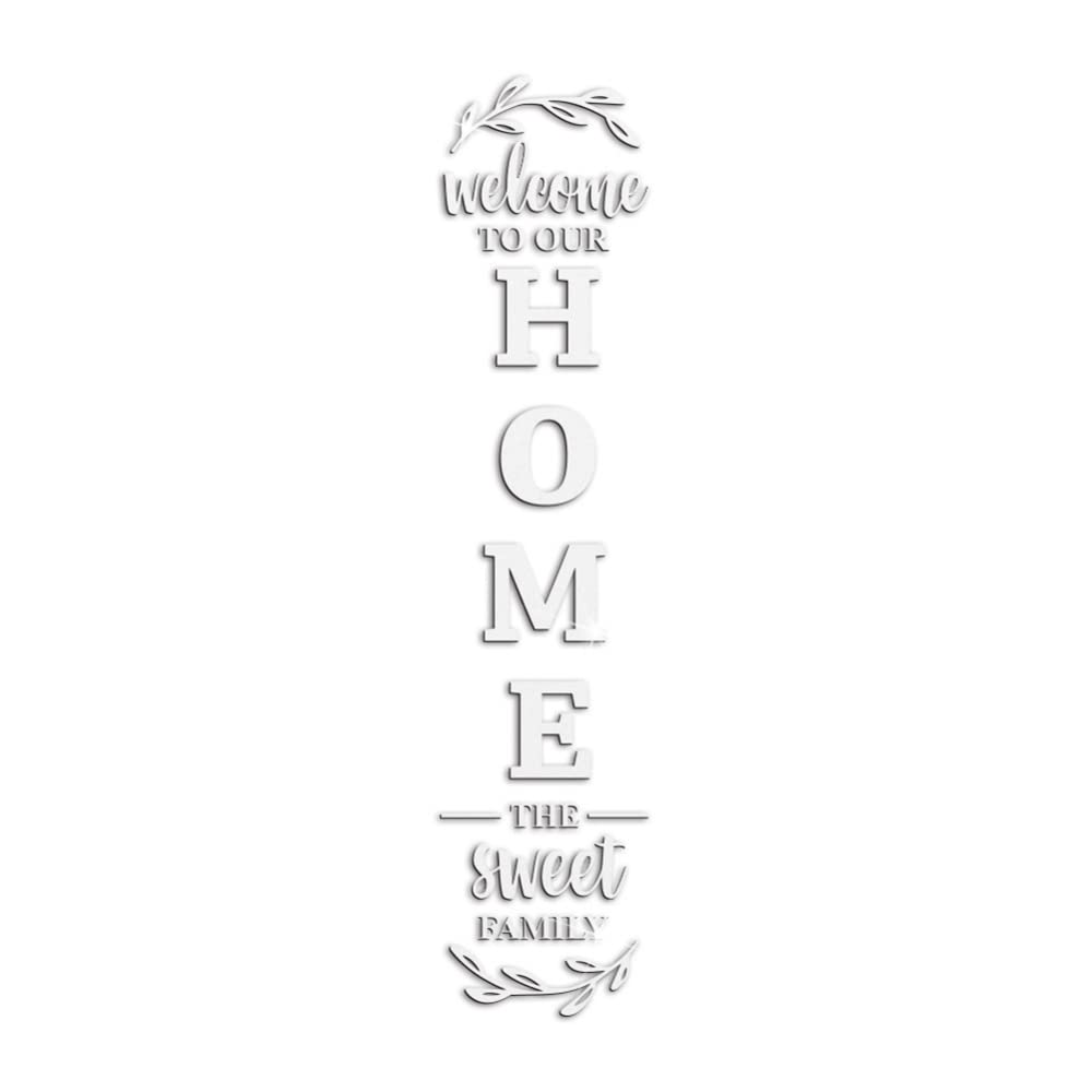Adesivi murali decorativi in acrilico autoadesivo con lettere inglesi Garvee per matrimoni, bambini, ragazze, feste di compleanno
