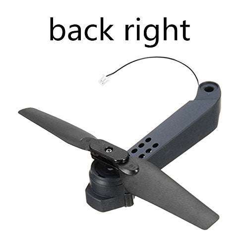 Braccio per drone Garvee con motore ed elica per E58 JY019, pezzo di ricambio RC Quadcopter, robusto e compatibile per la riparazione di droni.