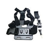 Garvee Supporto per fascia toracica per cellulare, regolabile, lavabile, nero, per sport d'azione e attività all'aperto, 5,5-8,5 cm