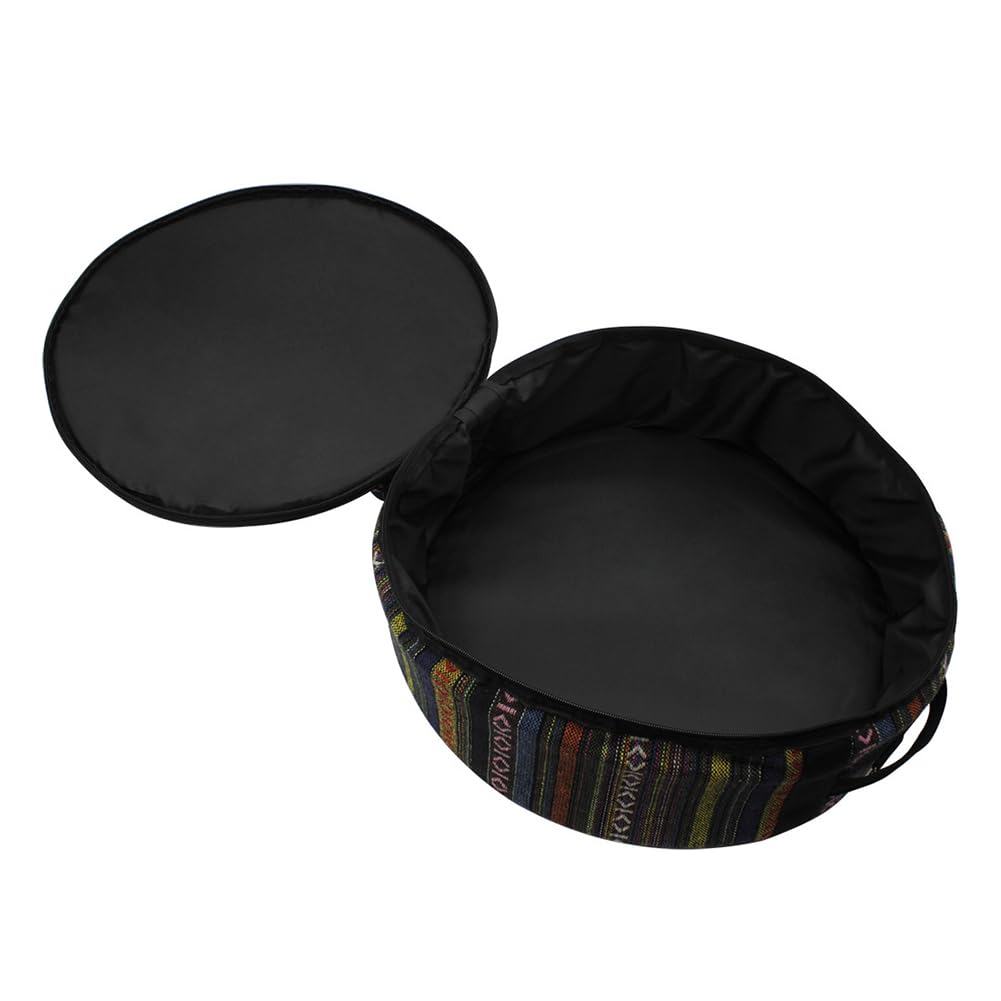Borsa per rullante Garvee, motivo etnico, Oxford impermeabile, imbottita, leggera, portatile, per musicisti