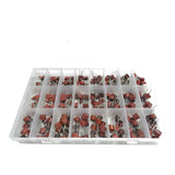 Garvee Set Micro Fusibili 240 Pezzi 24 Tipi 0,5A-10A 250V Lento Isolato Robusto per Elettronica Montaggio