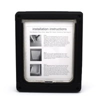 Serratura magnetica per portiera auto Garvee per animali domestici - Accessorio di sicurezza per cani di grossa taglia - Robusta, nera, per uso domestico