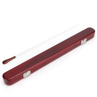 Bacchetta da direttore d'orchestra Garvee Music in mogano con scatola di legno, dimensioni standard, portatile e durevole
