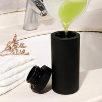 Dispenser di detersivo per piatti ricaricabile Garvee in silicone con divisore per cucina e bagno, bianco, facile da spremere