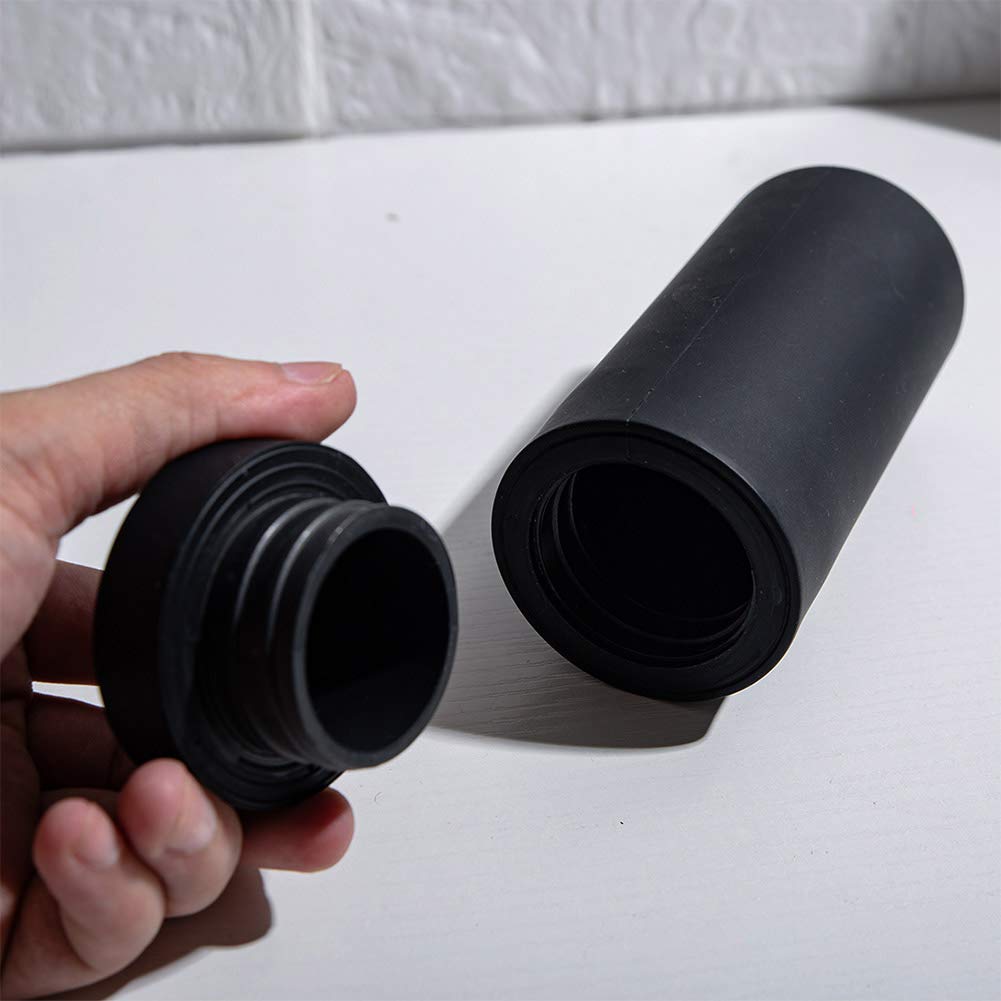 Dispenser di detersivo per piatti ricaricabile Garvee, confezione da 2, trasparente, per cucina e bagno, a prova di perdite, facile da premere