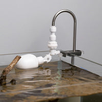 Riempitore automatico d'acqua Garvee con valvola galleggiante e regolatore di livello per acquari, vasche per pesci e serbatoi d'acqua