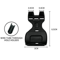 Garvee Guida Catena Mountain Bike Nylon Tripla Per Mountain Bike e Bici da Strada Accessori per Biciclette Nero