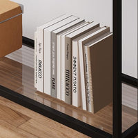 Tavolo consolle stretto Garvee 33,5"L x 11,8"W x 31,9"H Struttura in metallo effetto legno vintage per soggiorno e corridoio