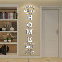 Adesivi murali decorativi in acrilico autoadesivo con lettere inglesi Garvee per matrimoni, bambini, ragazze, feste di compleanno