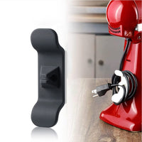 Garvee Set da 6 pezzi Avvolgicavi per elettrodomestici da cucina, Silicone, Autoadesivo, Universale, Salvaspazio, Organizzatore di cavi, Cucina