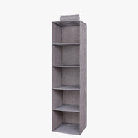 Garvee Closet Storage Organizer Mensole sospese Organizzatore di vestiti pieghevole 5 livelli di stoccaggio per camera da letto