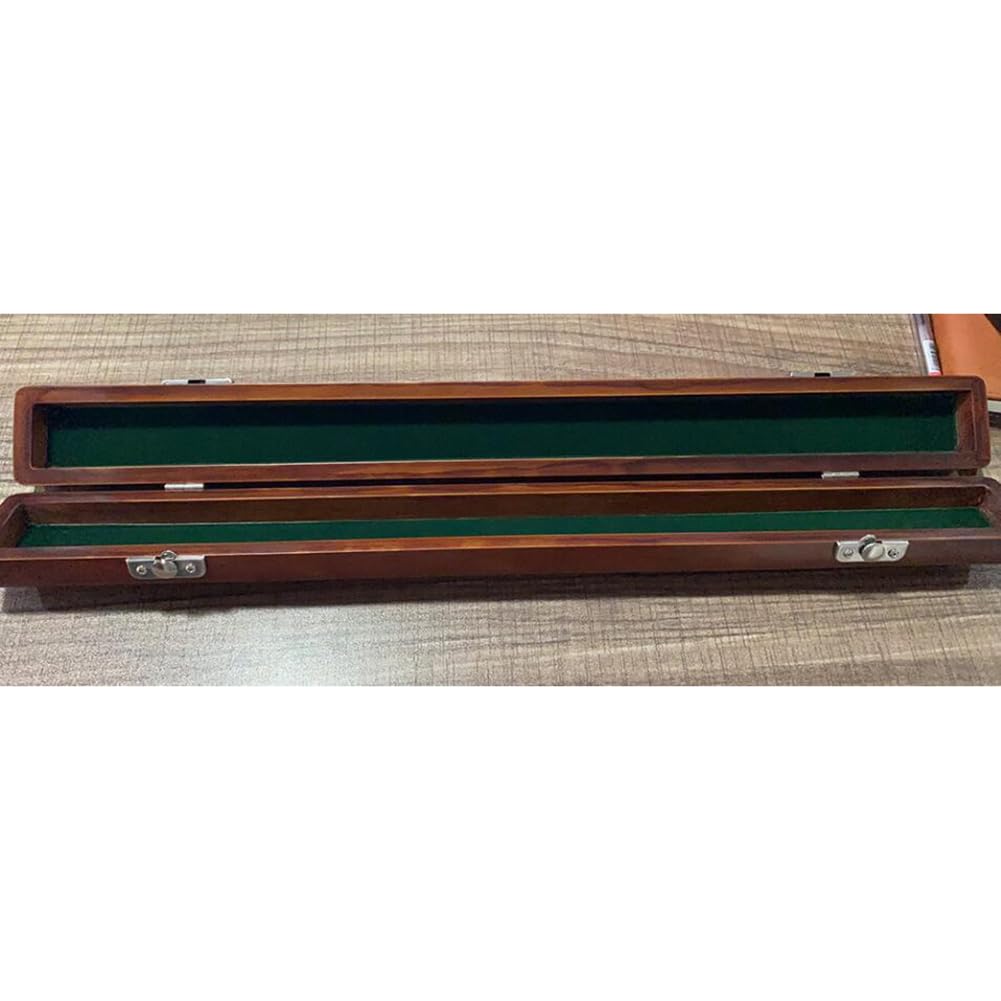 Garvee Music Baton Bacchetta da direttore d'orchestra portatile con custodia Bacchetta in legno per coro Orchestra Concerto Scatola quadrata Ambra Mogano