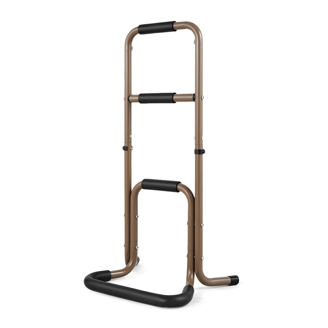 Supporto mobile per stare in piedi Garvee con 3 maniglie: stabile, regolabile, in metallo, ideale per anziani e persone con disabilità