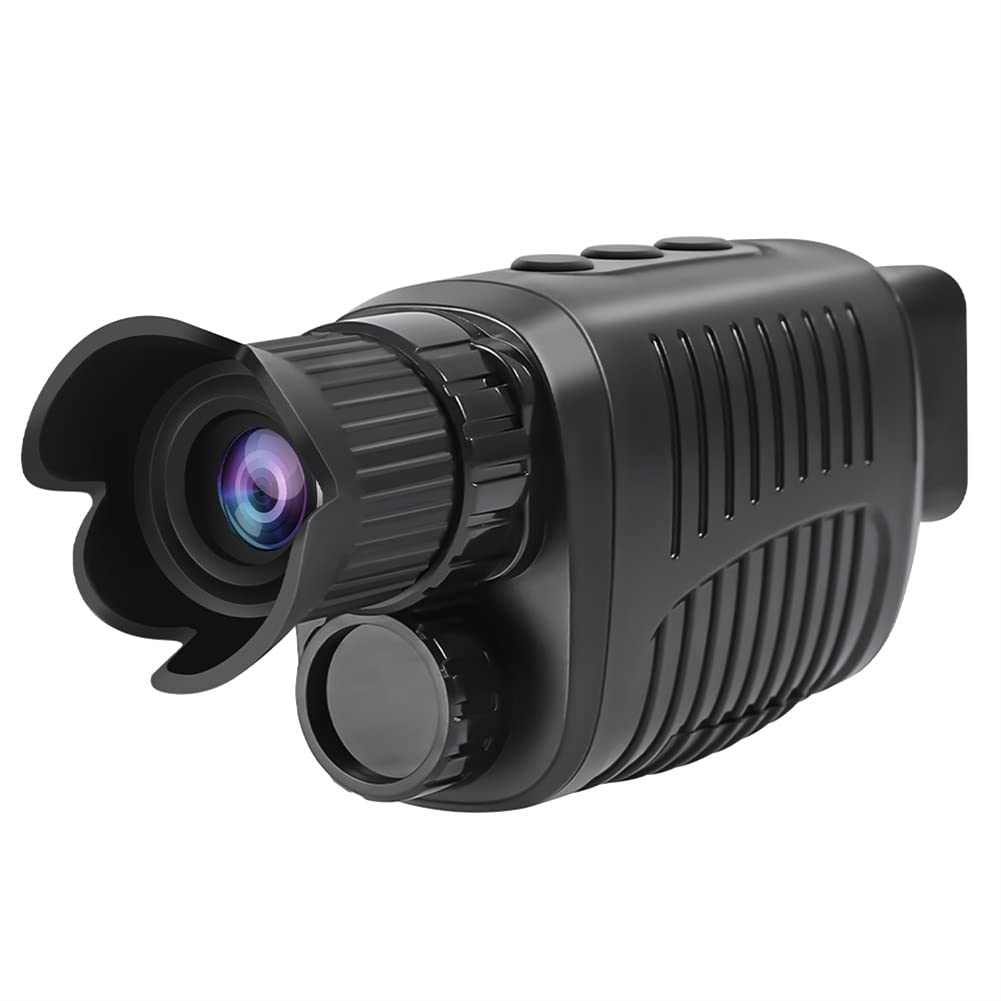 Monoculare per visione notturna digitale Garvee R7 1080p HD Sensore 5x Zoom digitale LED IR 3W Leggero e portatile per caccia e campeggio Nero
