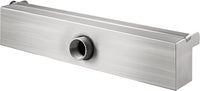Fontana per piscina Garvee in acciaio inox con cascata, 45 x 11,4 x 8 cm, antiruggine, per giardino e piscina