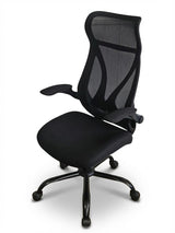 Garvee Sedia Ufficio Ergonomica Schienale Alto Rete Braccioli Regolabili Base Girevole Nero Casa Ufficio