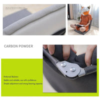 Sedia da terra regolabile Garvee con 6 posizioni, pieghevole, imbottita, rivestimento in lino per lettura e meditazione, portatile, comoda