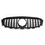 Garvee Griglia Anteriore Stile GT per Mercedes Classe E W213 C238 (2016-2019) Nera, Look Sportivo, Compatibilità Perfetta