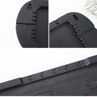 Orologio da parete digitale a LED Garvee da 35 cm con ampio display, 9 livelli di luminosità, visualizzazione della temperatura, funzione di memoria, verde per cucina e ufficio