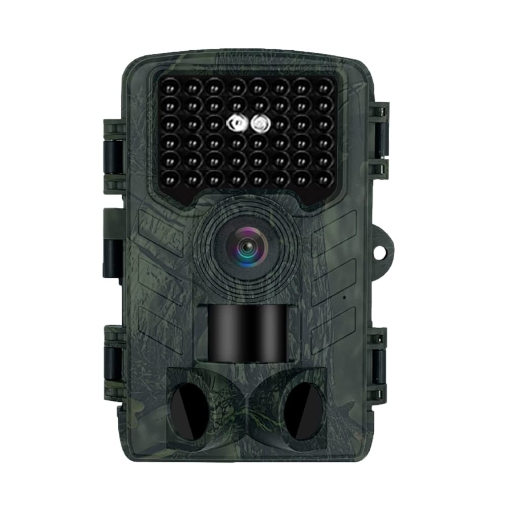 Telecamera Garvee WiFi 48MP 2.7K IP66 impermeabile Sensore grandangolare 120° per il monitoraggio della fauna selvatica (non è richiesta alcuna scheda di memoria)