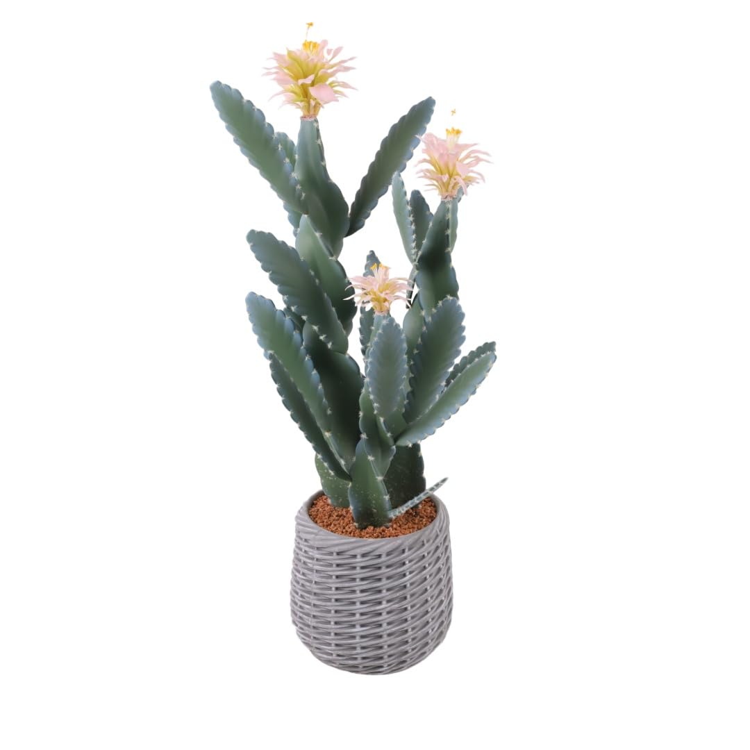 Garvee 36 pollici cactus artificiale grande e realistico in plastica soggiorno ufficio arredamento verde