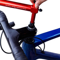 Garvee Strumento di Regolazione Deragliatore in Lega di Alluminio - Precisione Orizzontale, Design Compatto - Per Bici da Corsa e Strada, Robusto, Portatile