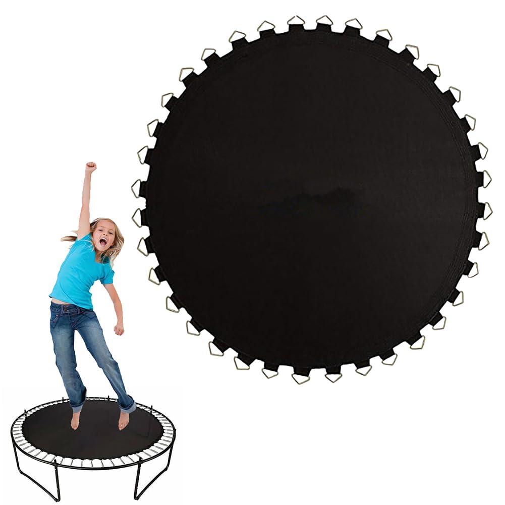 Tappetino di ricambio per trampolino Garvee Ø 306 cm con 64 occhielli Tappetino di sicurezza per trampolini rotondi Impermeabile Resistente ai raggi UV