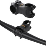 Garvee MTB Stem 31.8 50mm - Manubrio Corto 3° - Alluminio 6061 - Uso Trail e Downhill - Compatibile MTB e Road - Nero