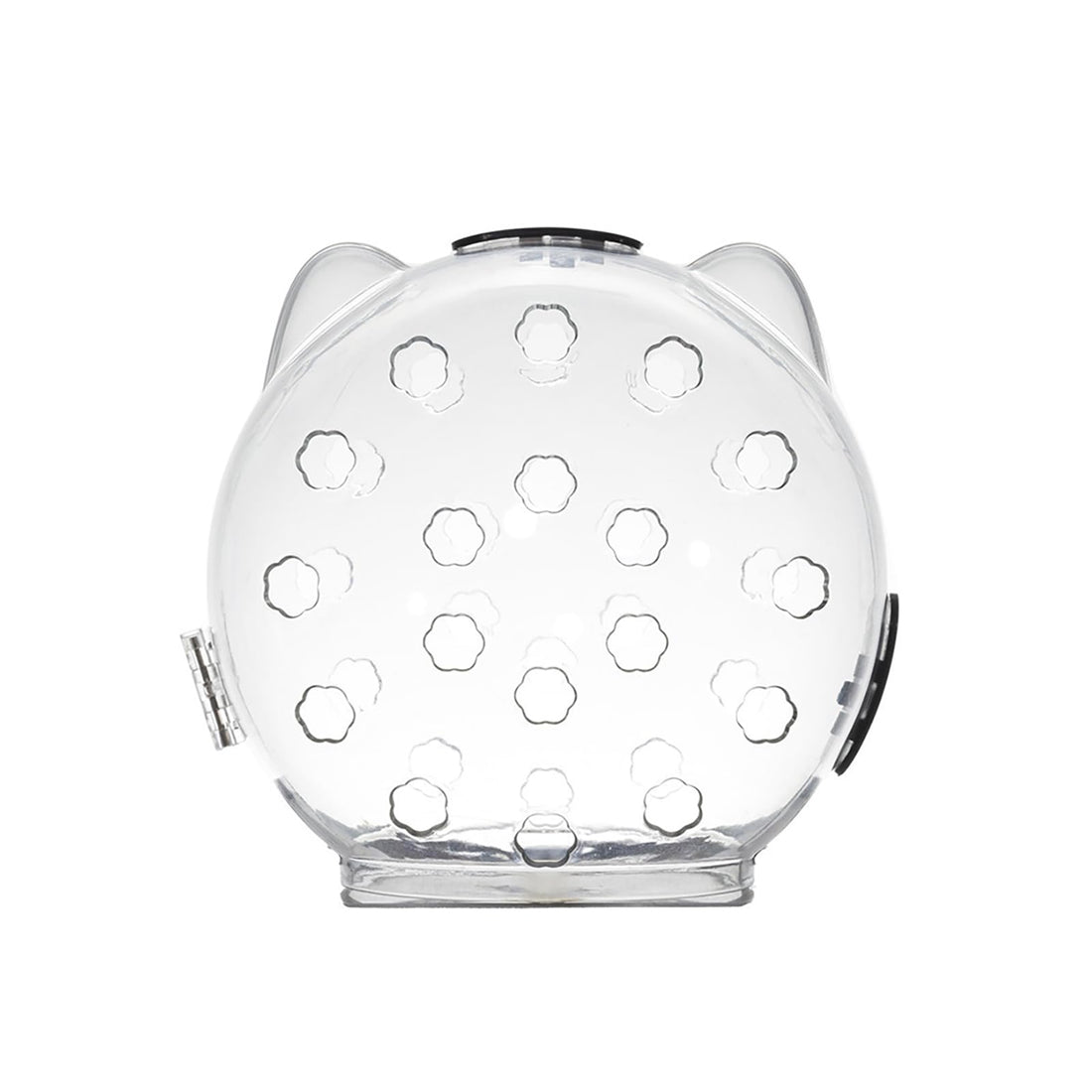 Casco trasparente per gatti GARVEE con ventilazione, anti-leccamento e morso, materiale leggero, dimensioni ridotte, per recupero e cura, graziose orecchie da gatto