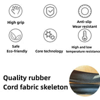 Pneumatico Garvee Fat Bike 26x4.0 antiforatura, battistrada largo, antiscivolo, pieghevole, per mountain bike, neve, equitazione, spiaggia, nero