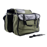 Garvee Satteltasche Motorrad Wasserdicht Canvas Große Kapazität Schnellverschluss Robust Universell Adventure Sportbikes - Nero