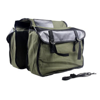 Garvee Satteltasche Motorrad Wasserdicht Canvas Große Kapazität Schnellverschluss Robust Universell Adventure Sportbikes