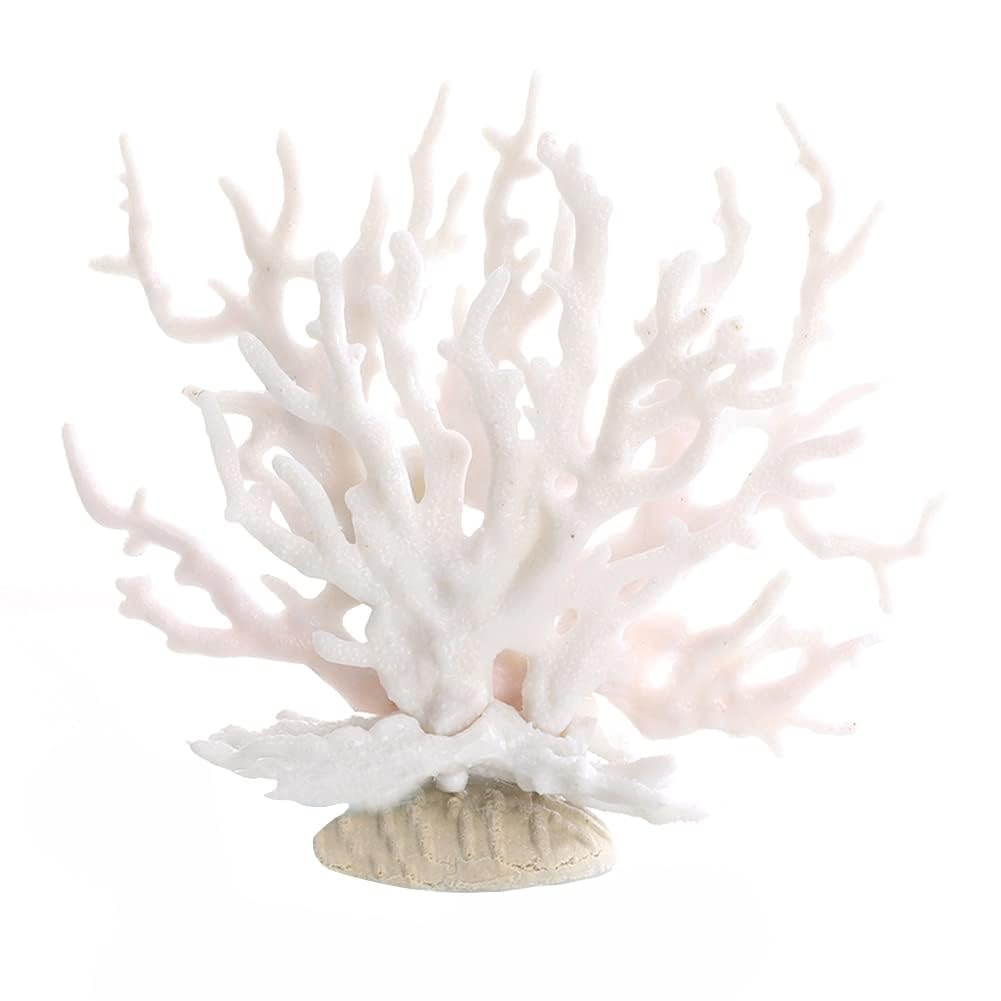 Garvee Piante Artificiali Acquatiche Corallo Simulato Eco-Friendly per Acquario e Bonsai 17x6.5x14.5cm