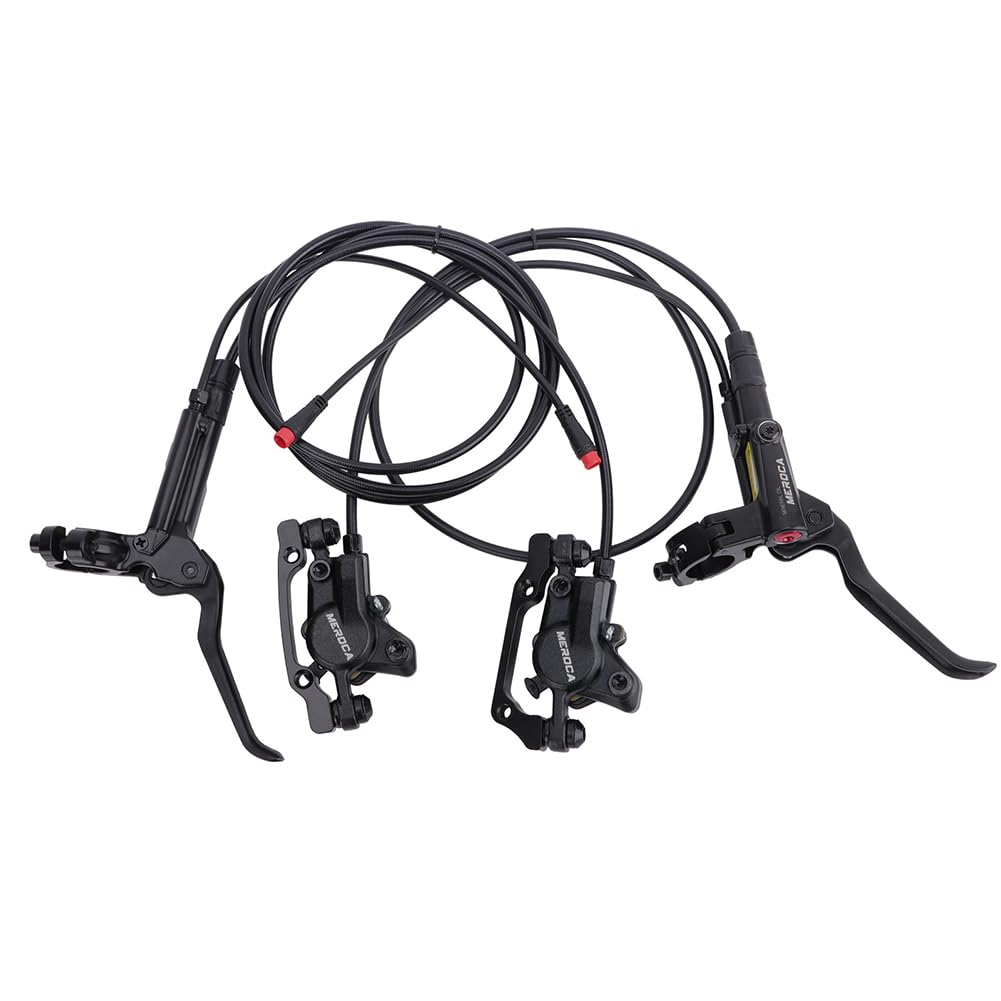 Kit freno idraulico per bicicletta Garvee, freno a disco a doppio pistone, freno a olio in lega di alluminio per bici elettriche fuoristrada e città