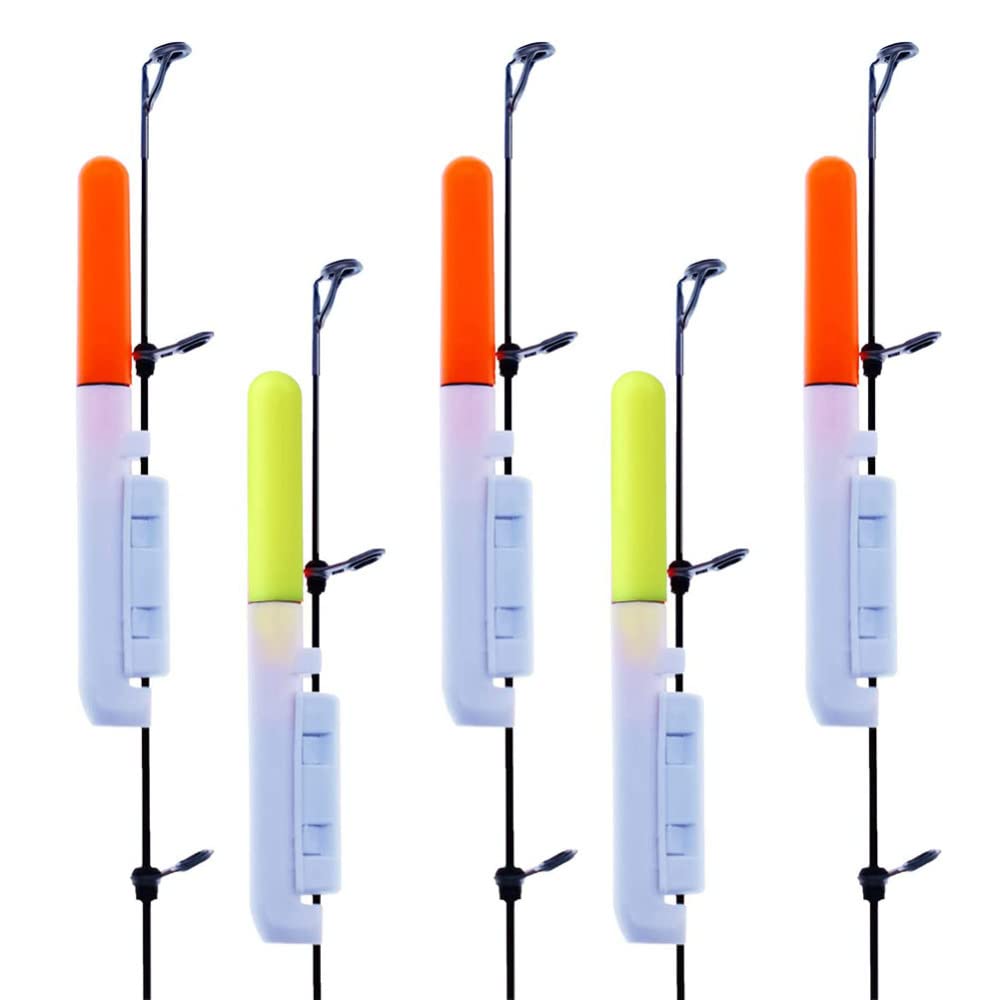 Garvee Bissanzeiger Leuchtstab LED Für Nachtangeln, Sichere Klettmontage, Kompatibel Mit Angelruten, Meeres- Und Felsenangeln, Robust, Helles Licht