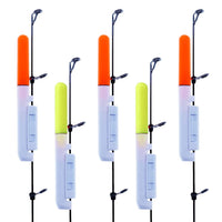 Garvee Bissanzeiger Leuchtstab LED Für Nachtangeln, Sichere Klettmontage, Kompatibel Mit Angelruten, Meeres- Und Felsenangeln, Robust, Helles Licht