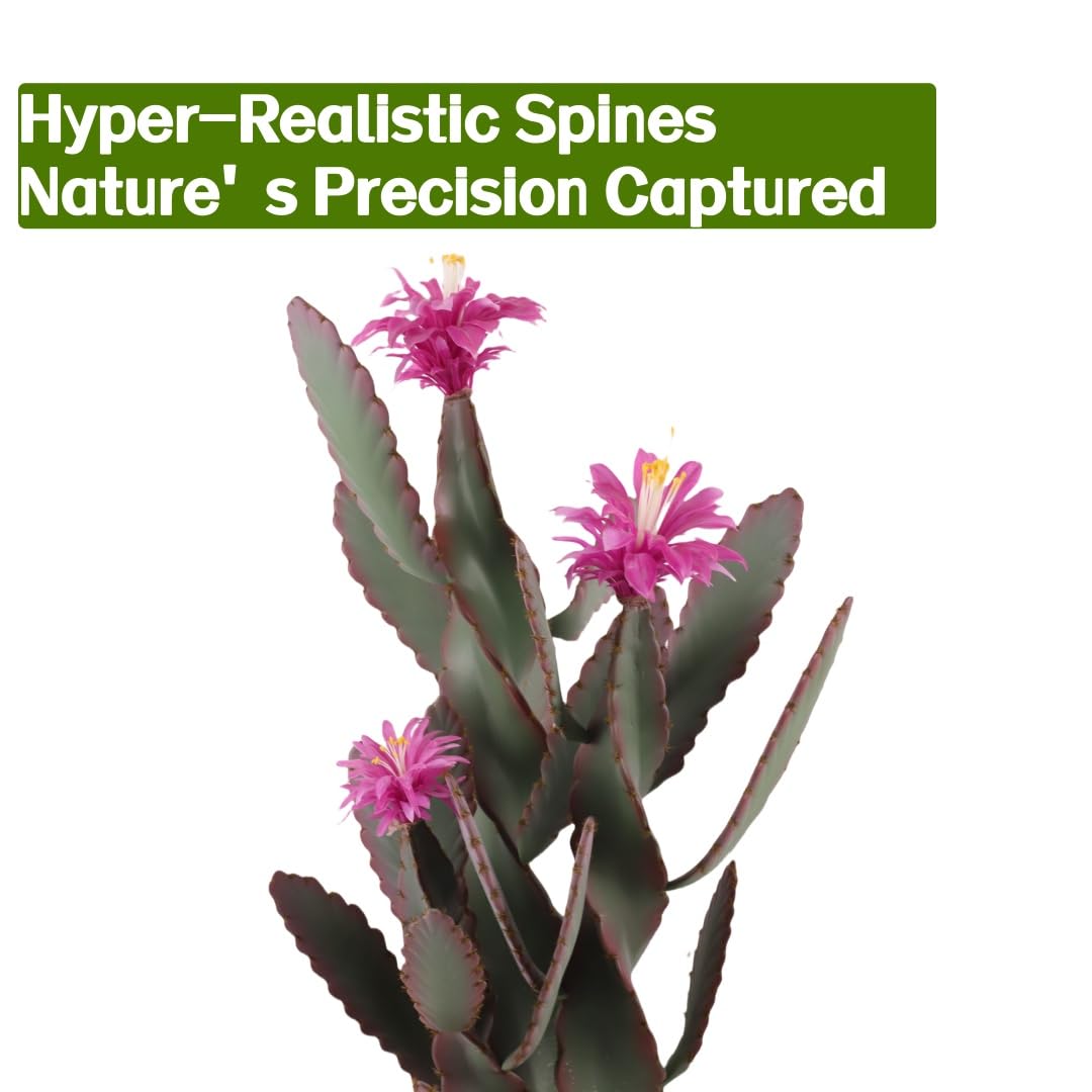 Cactus artificiale Garvee da 36 pollici, realistico e facile da curare, per casa e ufficio, grande, verde
