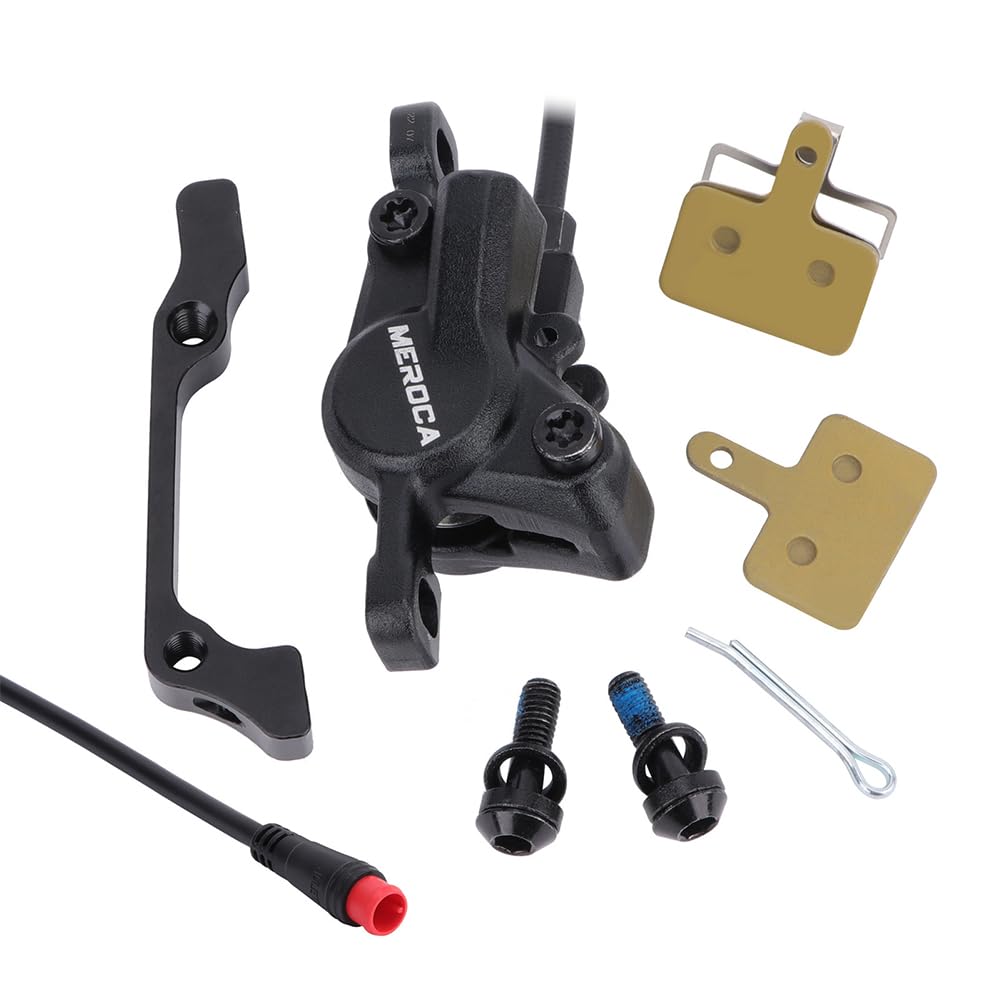 Kit freno idraulico per bicicletta Garvee, freno a disco a doppio pistone, freno a olio in lega di alluminio per bici elettriche fuoristrada e città