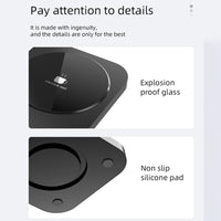 Scalda tazze da caffè Garvee con tazza in ceramica, 3 impostazioni di temperatura, spegnimento automatico dopo 8 ore, nero, ufficio e casa